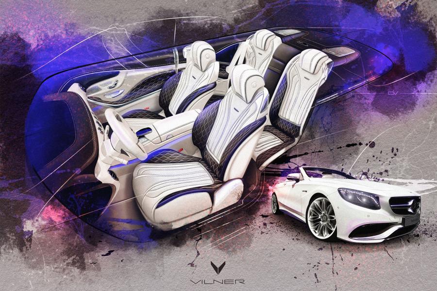  Mercedes-AMG S63 Cabriolet by Vilner 2018 года  (фото 7 из 15)